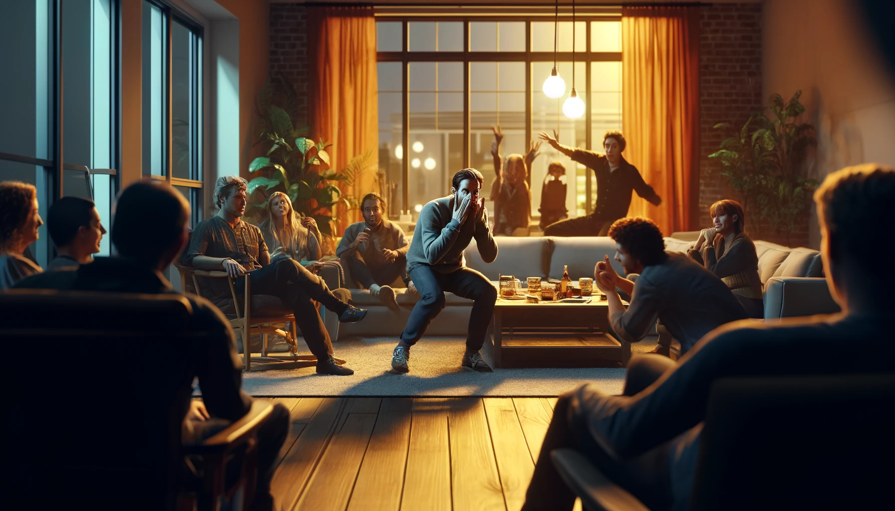 Play the Guess the Movie game! Write down movie titles, act out scenes, and let others guess. Perfect for fun and interactive group or party activities.