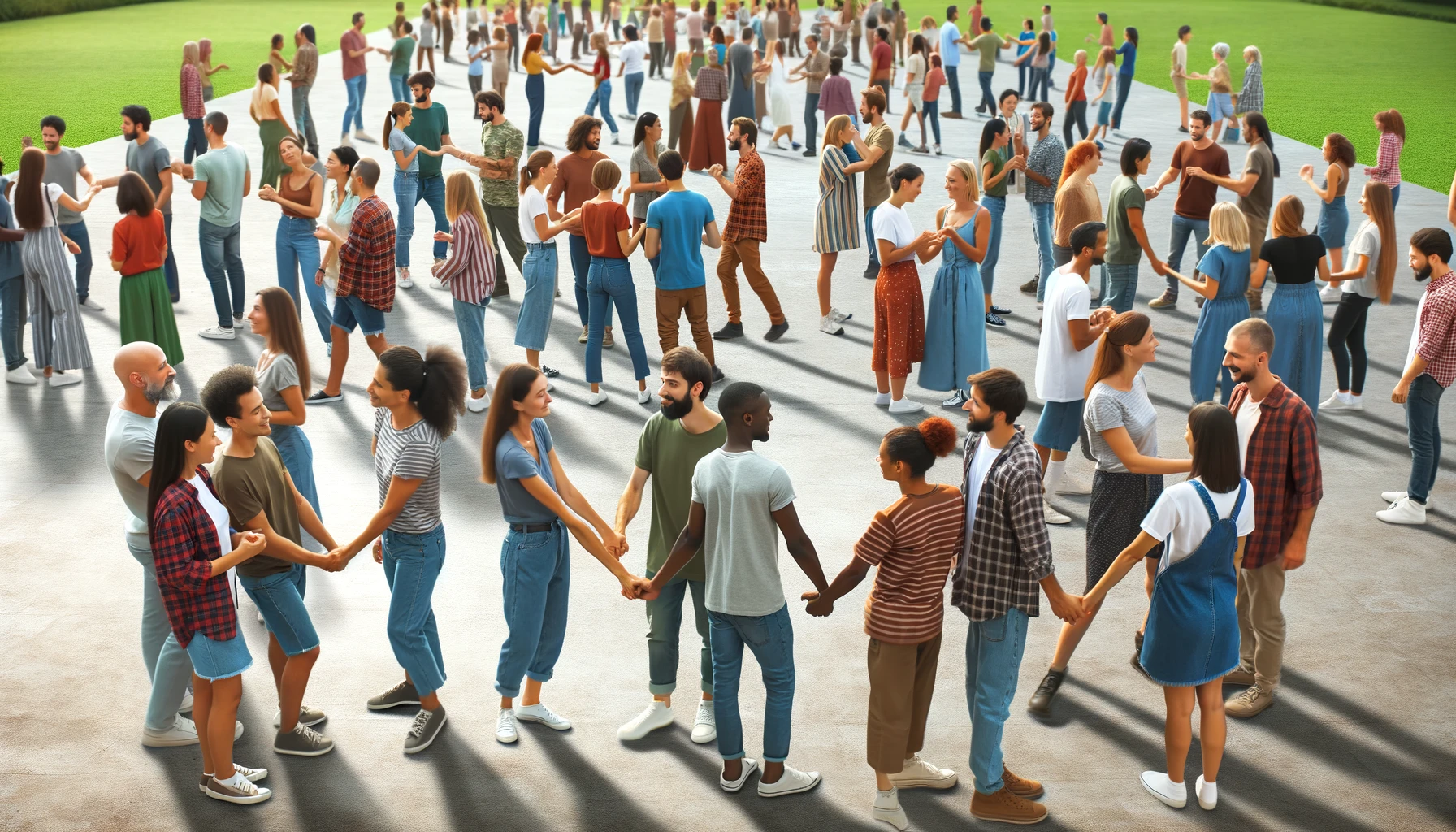 Engage in the Mingle Mingle game! Call out fun categories, find matching answers, and link up with others. Perfect for group activities.