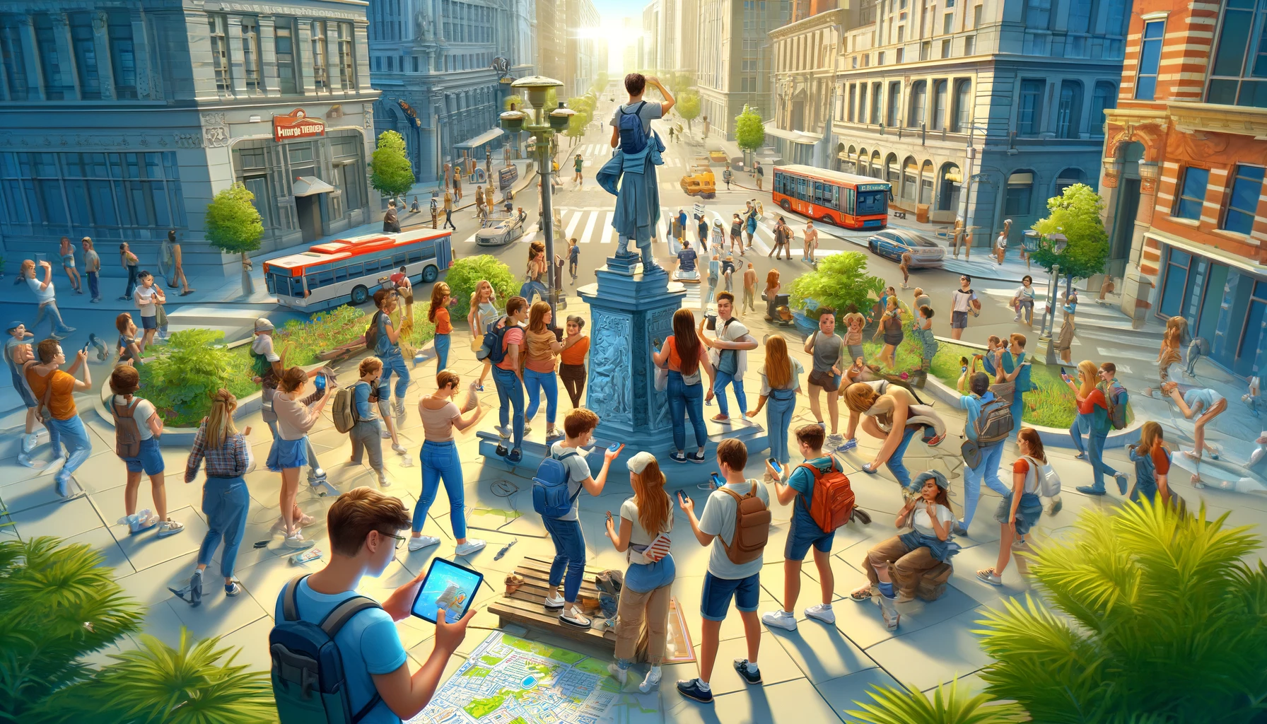 Join Scavenger Hunt in a City! Teams follow a unique list, interact with people, and perform tasks in public places for an adventurous hunt.